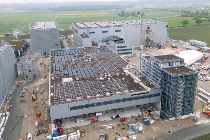 Drohnenaufnahme Industrie Oensingen