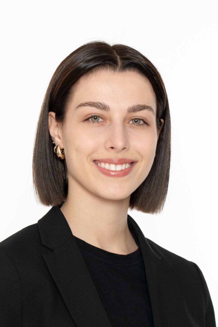 Bewerbungsfoto einer Frau