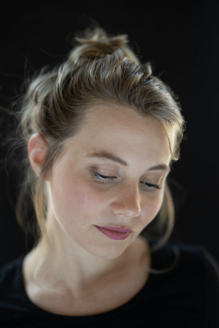 Portrait Foto weiblich in Farbe